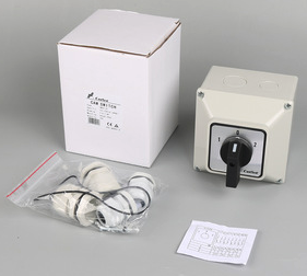 CS26-250 Manual Switch with Box, 1-0-2, 3P, 250A,440V