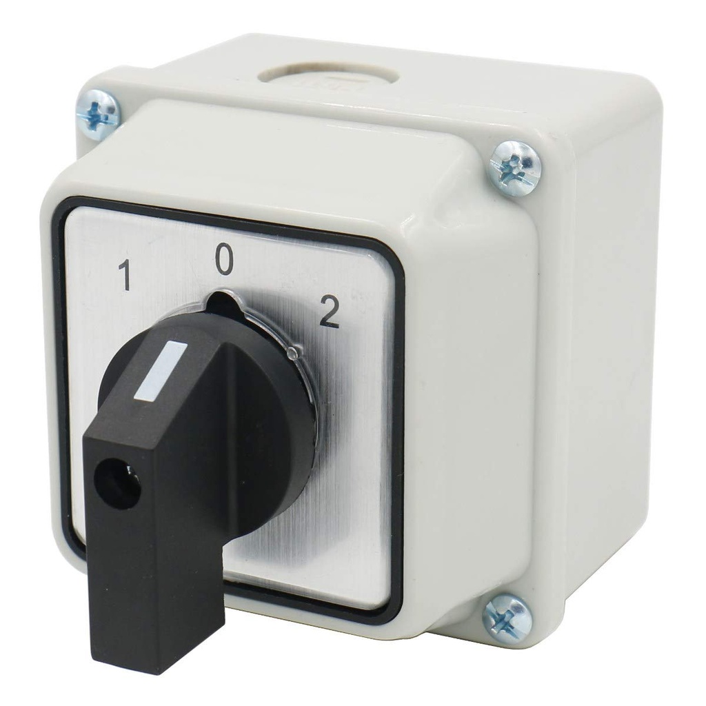 CS26-100 Manual Switch with Box, 1-0-2, 4P, 100A, 440V