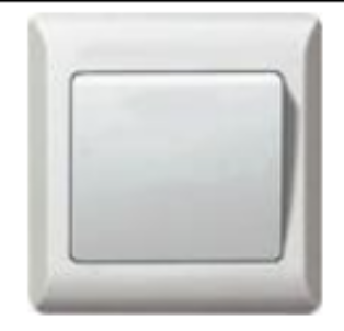 Onesto 1 Gang 1 Way Wide Rocker Switch/ Interrupteur simple "Unipolaire" schéma n°1
