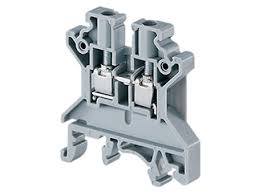 Din Rail Terminal Block JUT1-10 800V, 57A, wire range: 20-6 AWG, gray color L/H/W, (42.5/46/10.2mm), material: PA66 UL94 V-0