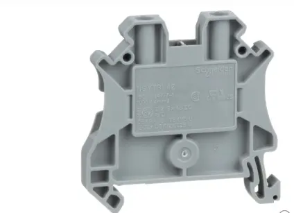 SCHNEIDER - Visible Terminal, Passing 2 Points "Borne Vissee Passant 2 Points", 4mm² G