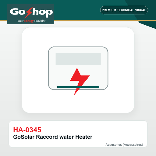 GoSolar Raccord water Heater
