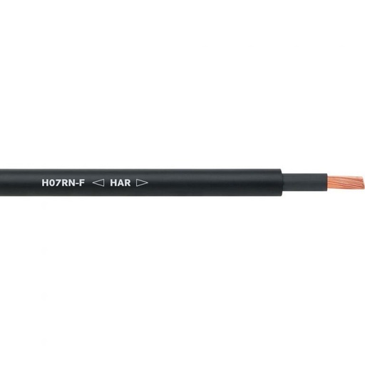 Cable Cuivre Souple 1x6mm² Noir