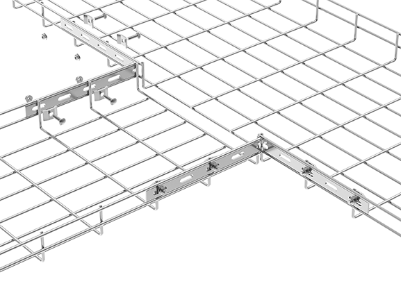 Barre de renfort coin pour chemin de cables/wire mesh cable tray Corner Strengthening Bar