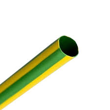 Heat shrink tube Φ6, Green&Yellow, 2:1