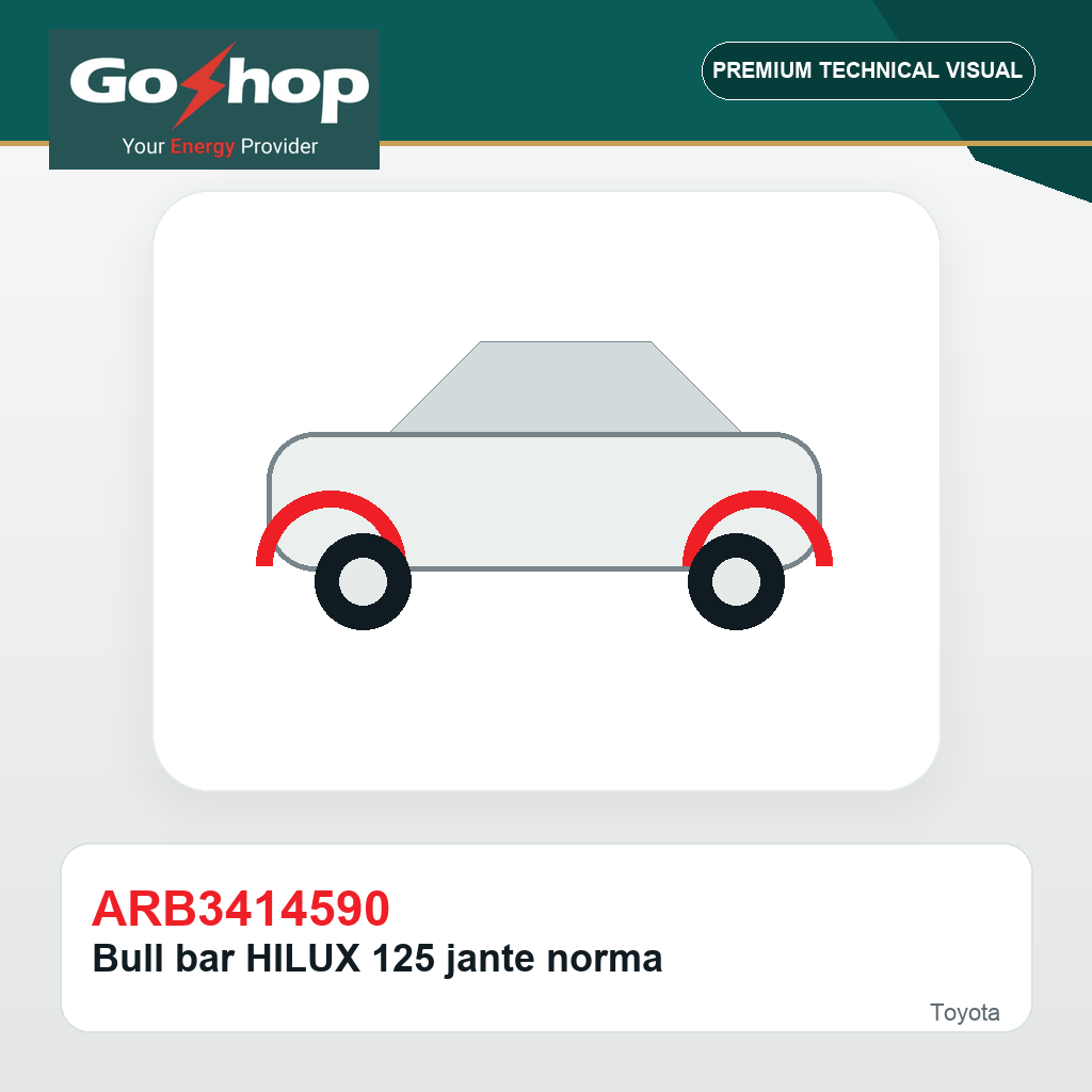 Bull bar HILUX 125 jante norma