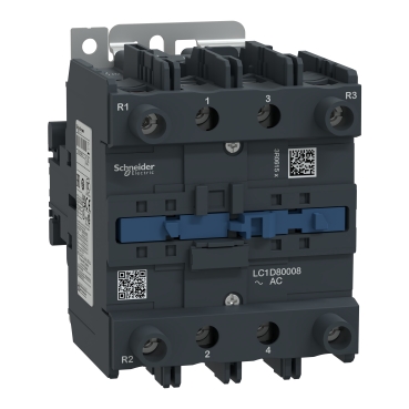 Contactor, TeSys Deca, 4P(2NO+2NC), AC-1, <=440V, 125A, 230V AC 50/60Hz coil
