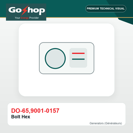 [DO-65,9001-0157] Bolt Hex