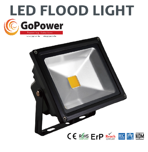 [GP-FL-0020-3000] GoPower Led Flood Light 20W 3000K(warm white/jaune)