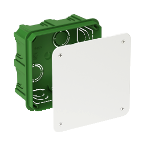 [SE-IMT35122] Schneider Electric Junct.box square 100x100x50 green
