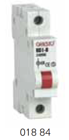 [018 82] Din Rail Type Indicator Red Led Lamp 230V~