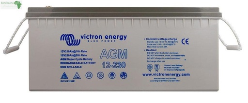 [VT-230-O] Victron 230AH 12V AGM - Occasion