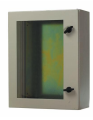 [8011] IP55 Enclosure 600x500x250mm, Body Thicknedd:1.5mm, Mounting Plate:2mm Transparent Door