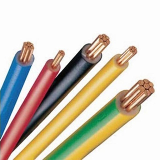 [CSVJ6MM] Copper Cable  / Cable Cuivre vert jaune 6mm²