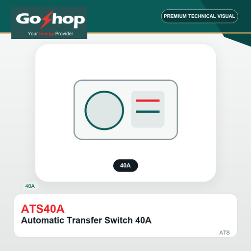 [ATS40A] Automatic Transfert Switch 40A