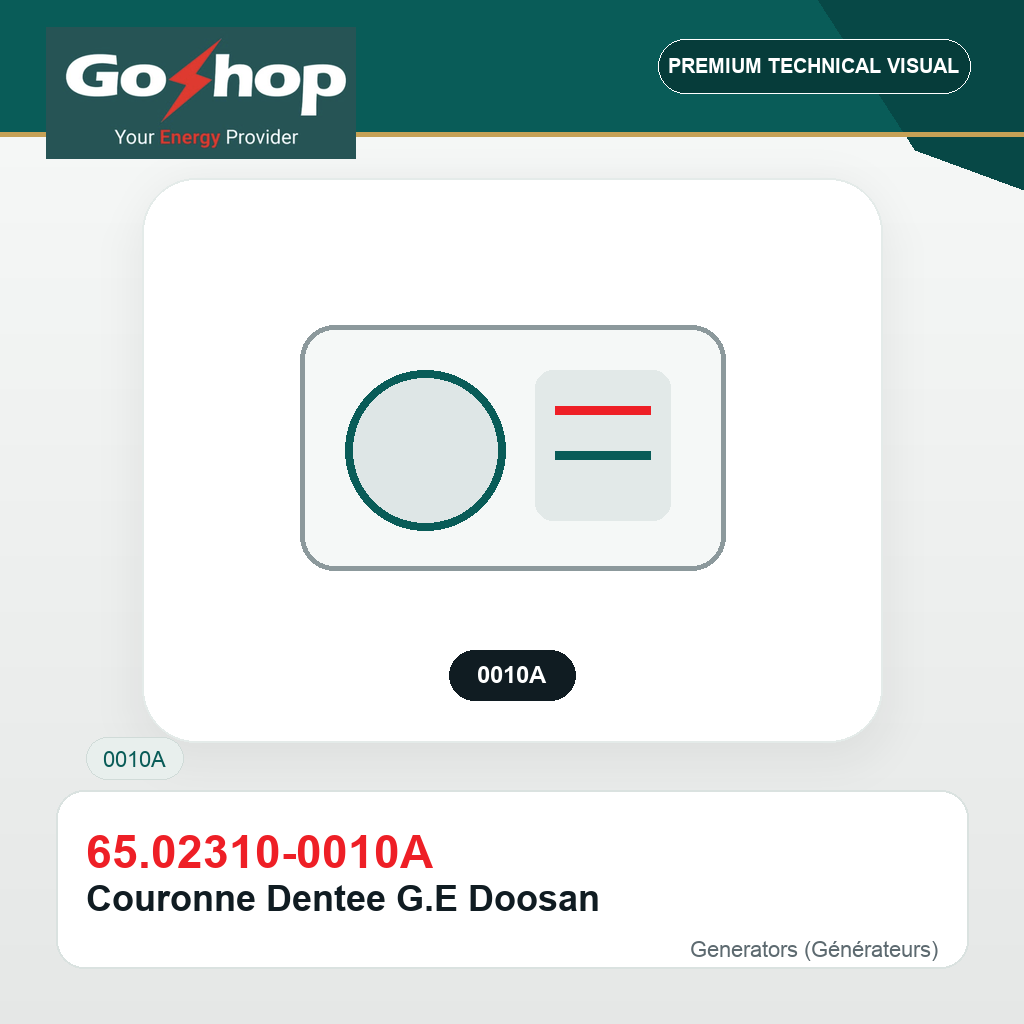 Couronne Dentee G.E Doosan