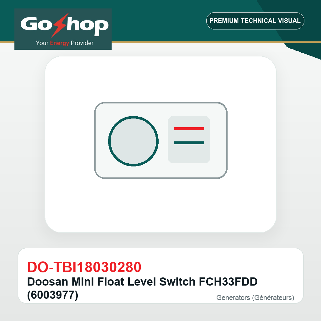 Doosan Mini Float Level Switch FCH33FDD (6003977)