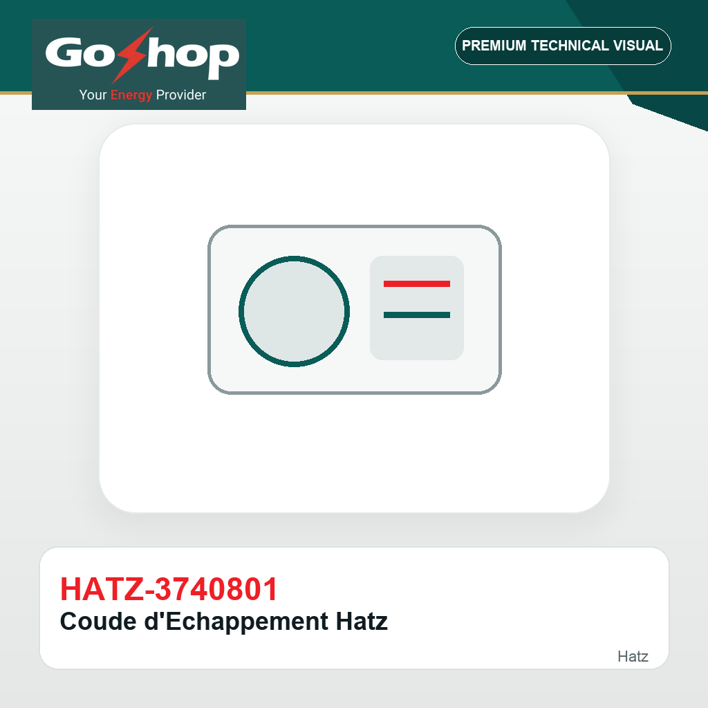 Coude d'Echappement Hatz