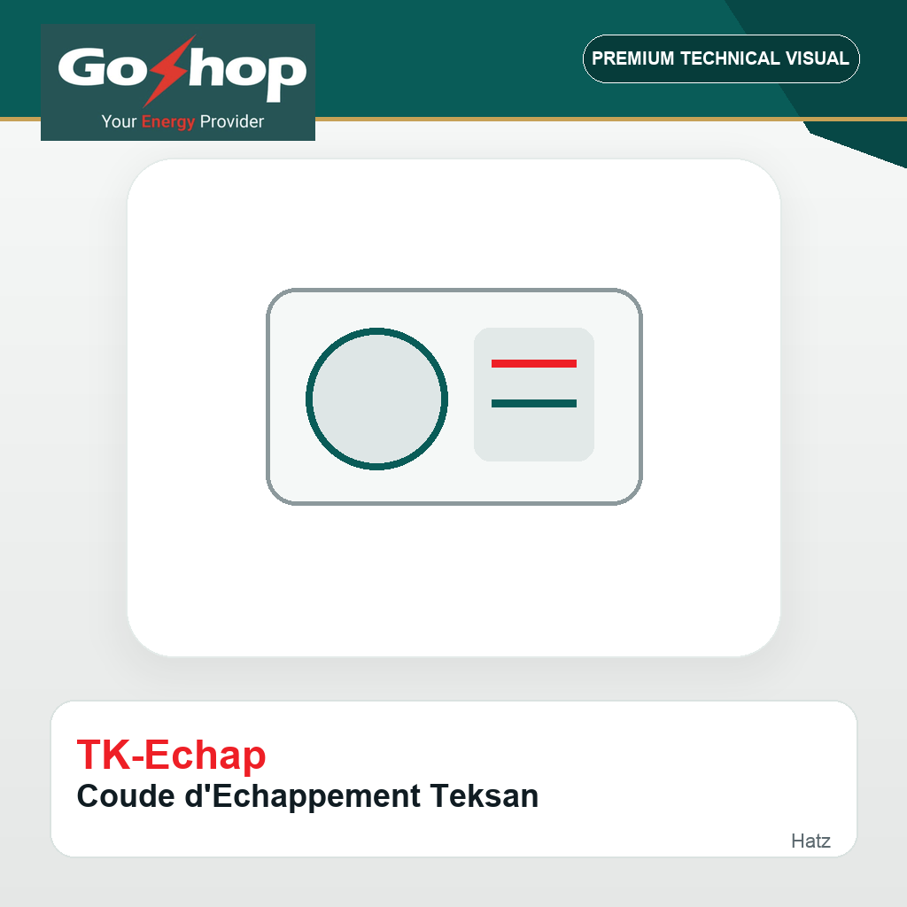 Coude d'Echappement Teksan