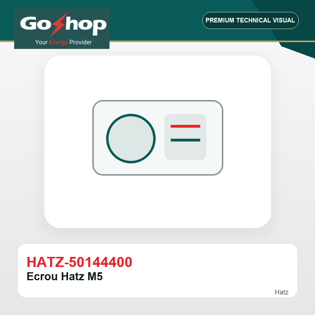Ecrou Hatz M5