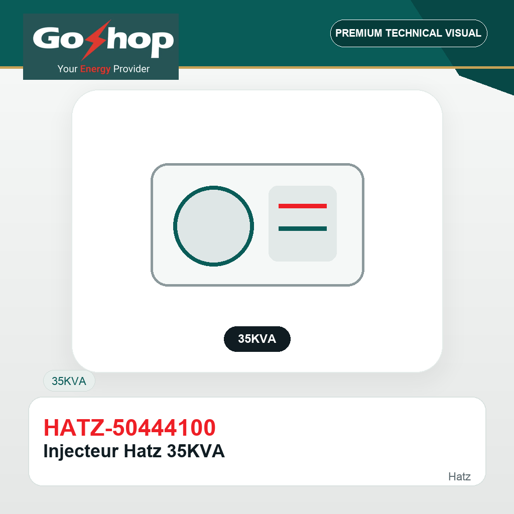 Injecteur Hatz 35KVA