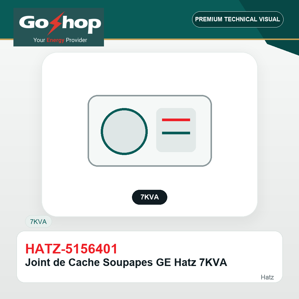 Joint de Cache Soupapes GE Hatz 7KVA