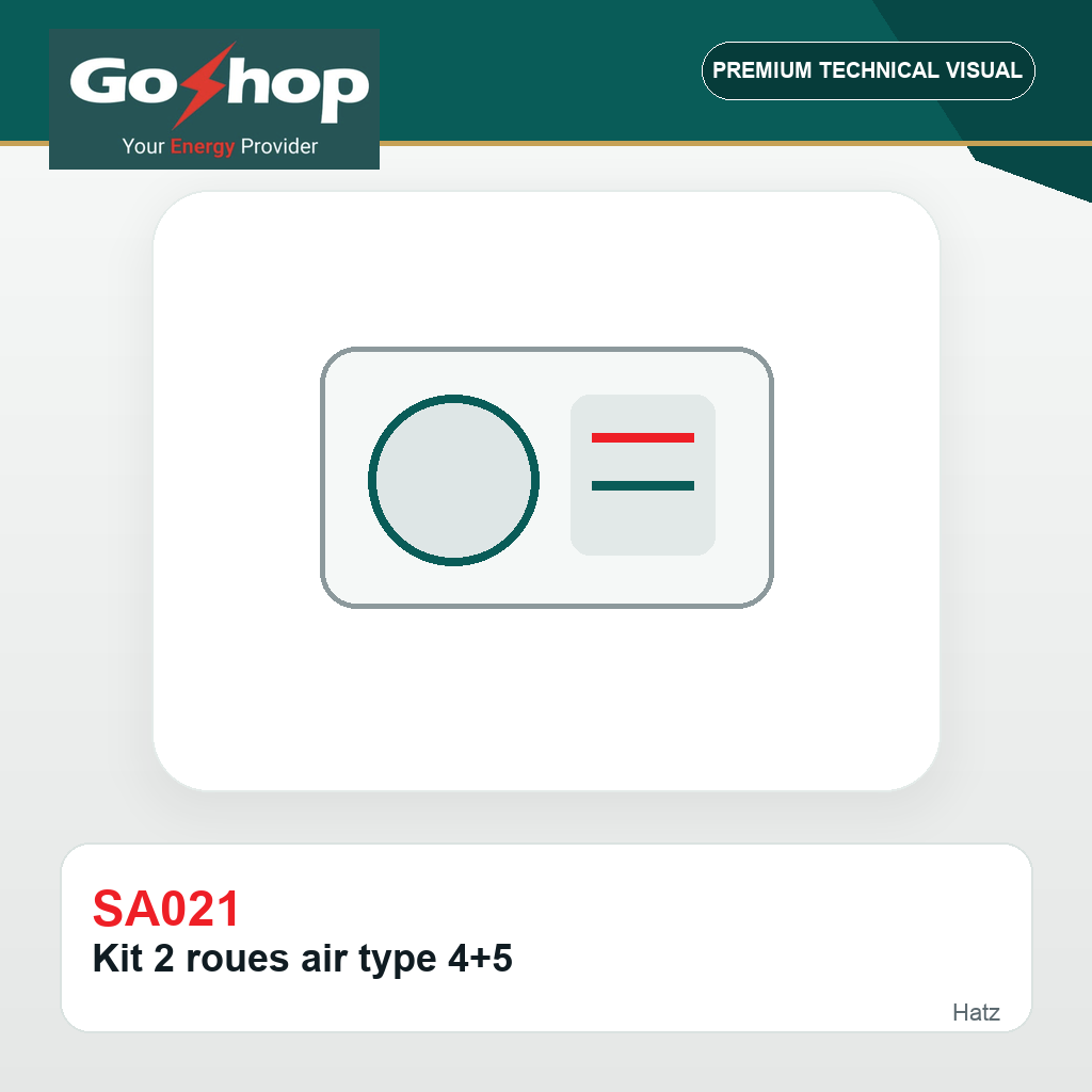 Kit 2 roues air type 4+5