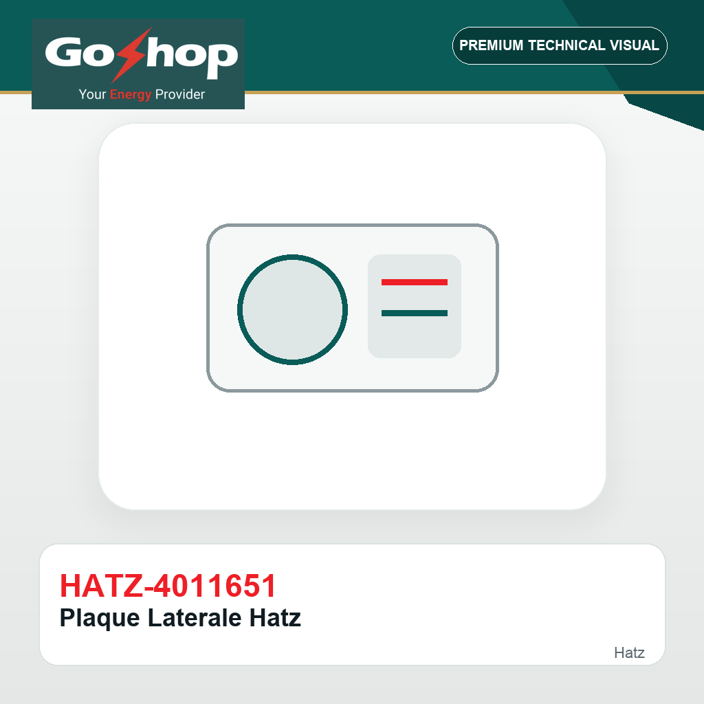 Plaque Laterale Hatz
