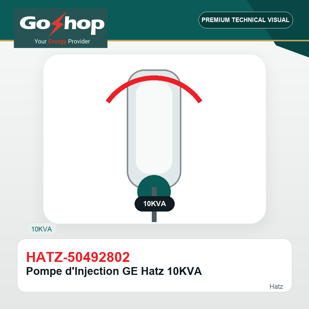 Pompe d'Injection GE Hatz 10KVA