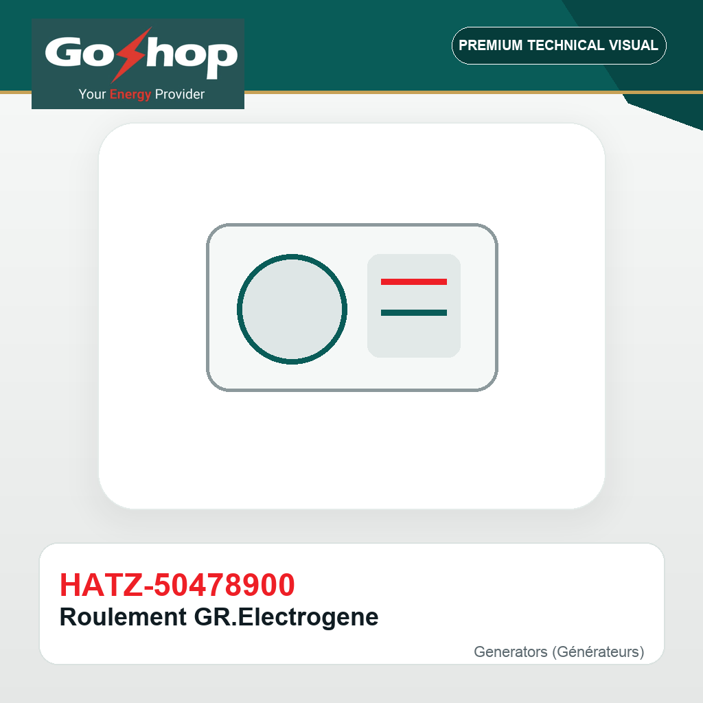 Roulement GR.Electrogene