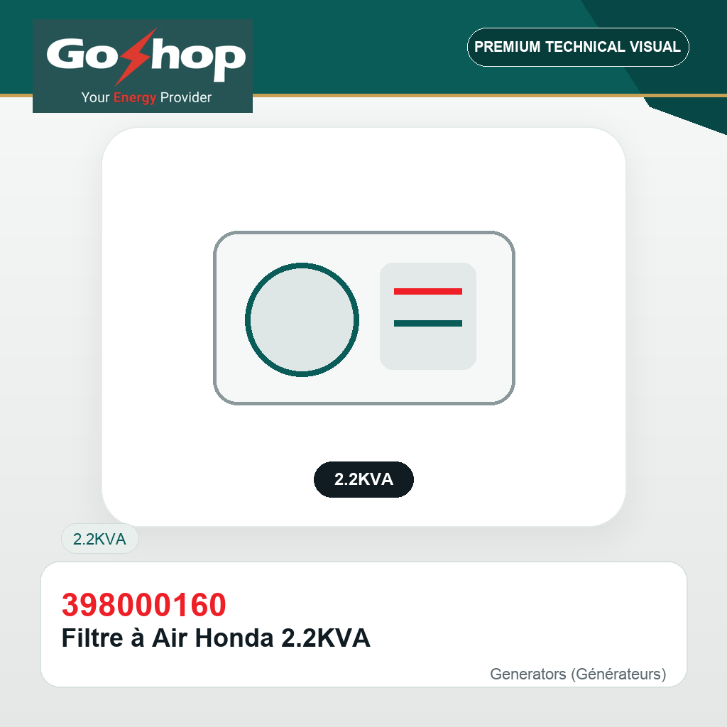 Filtre à Air Honda 2.2KVA