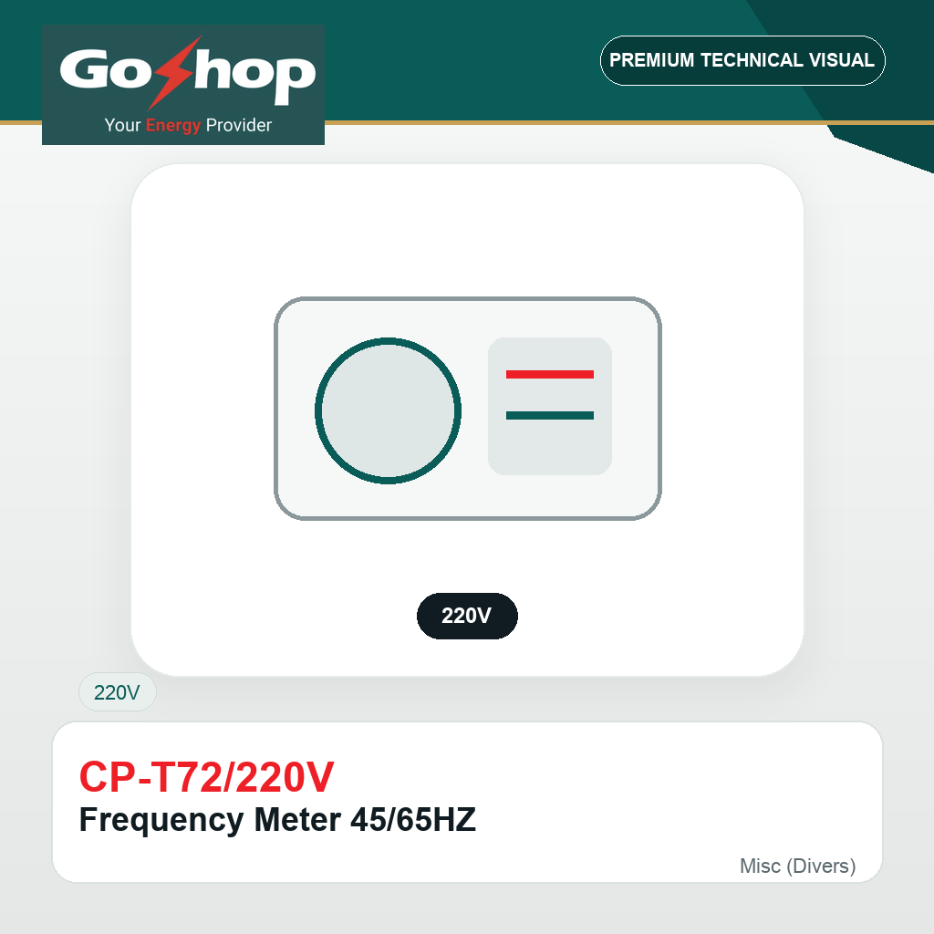 Frequency Meter 45/65HZ