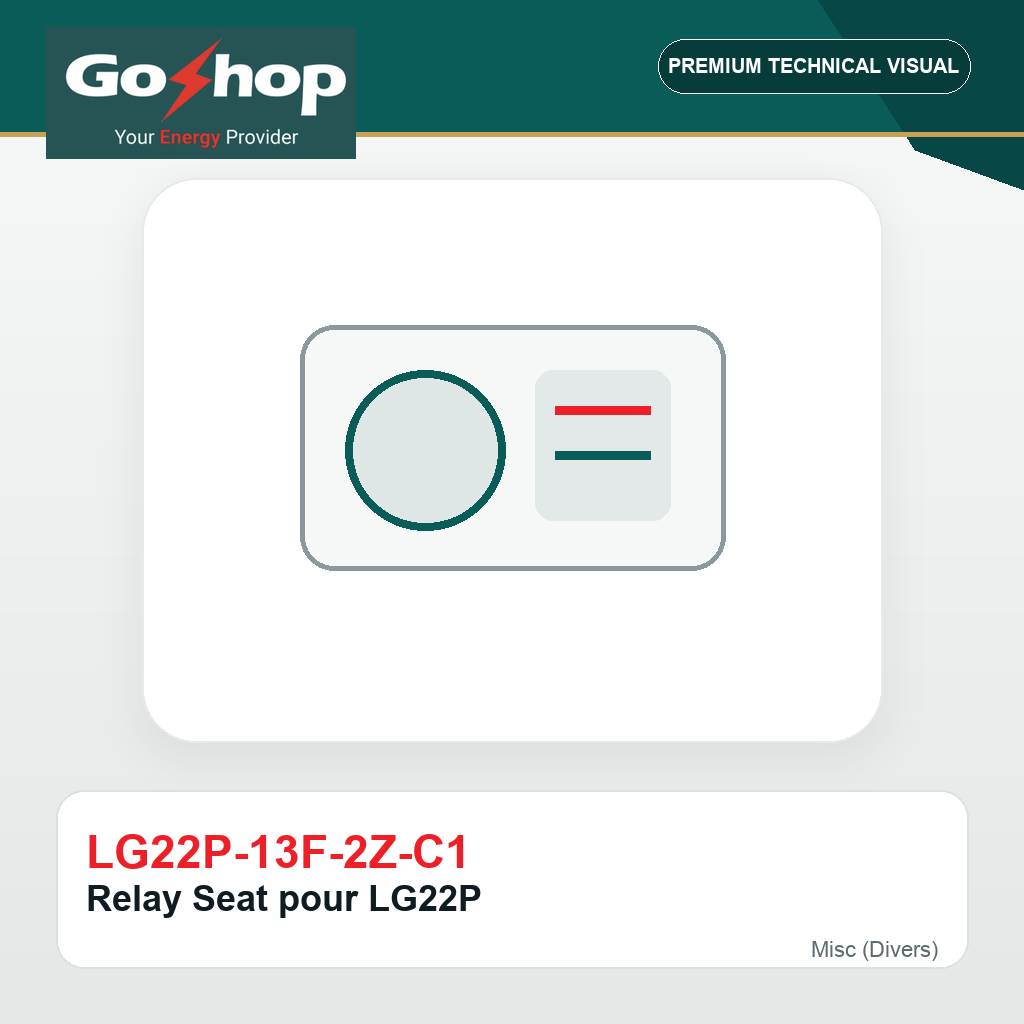 Relay Seat pour LG22P