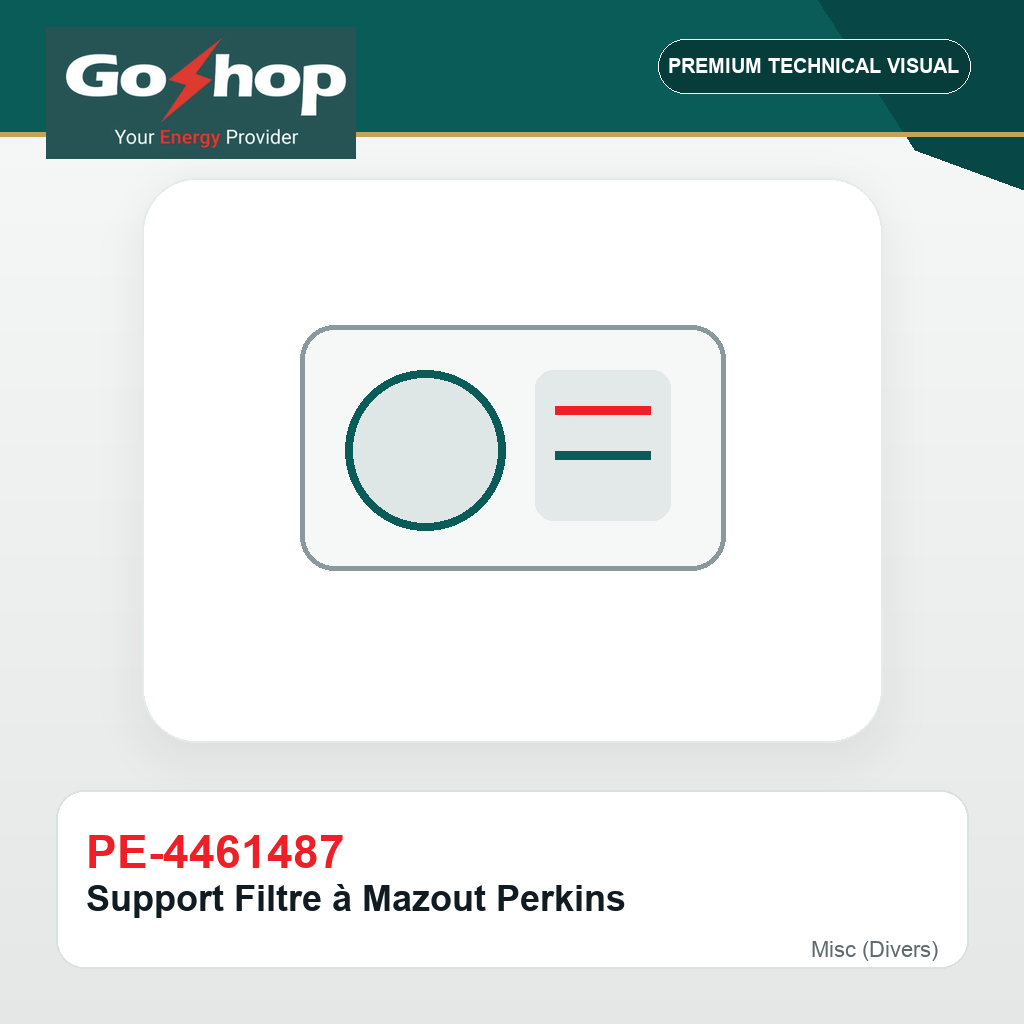 Support Filtre à Mazout Perkins