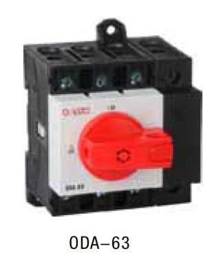 Onesto ODA-63, 63A, 4P Isolator, Din Rail Type