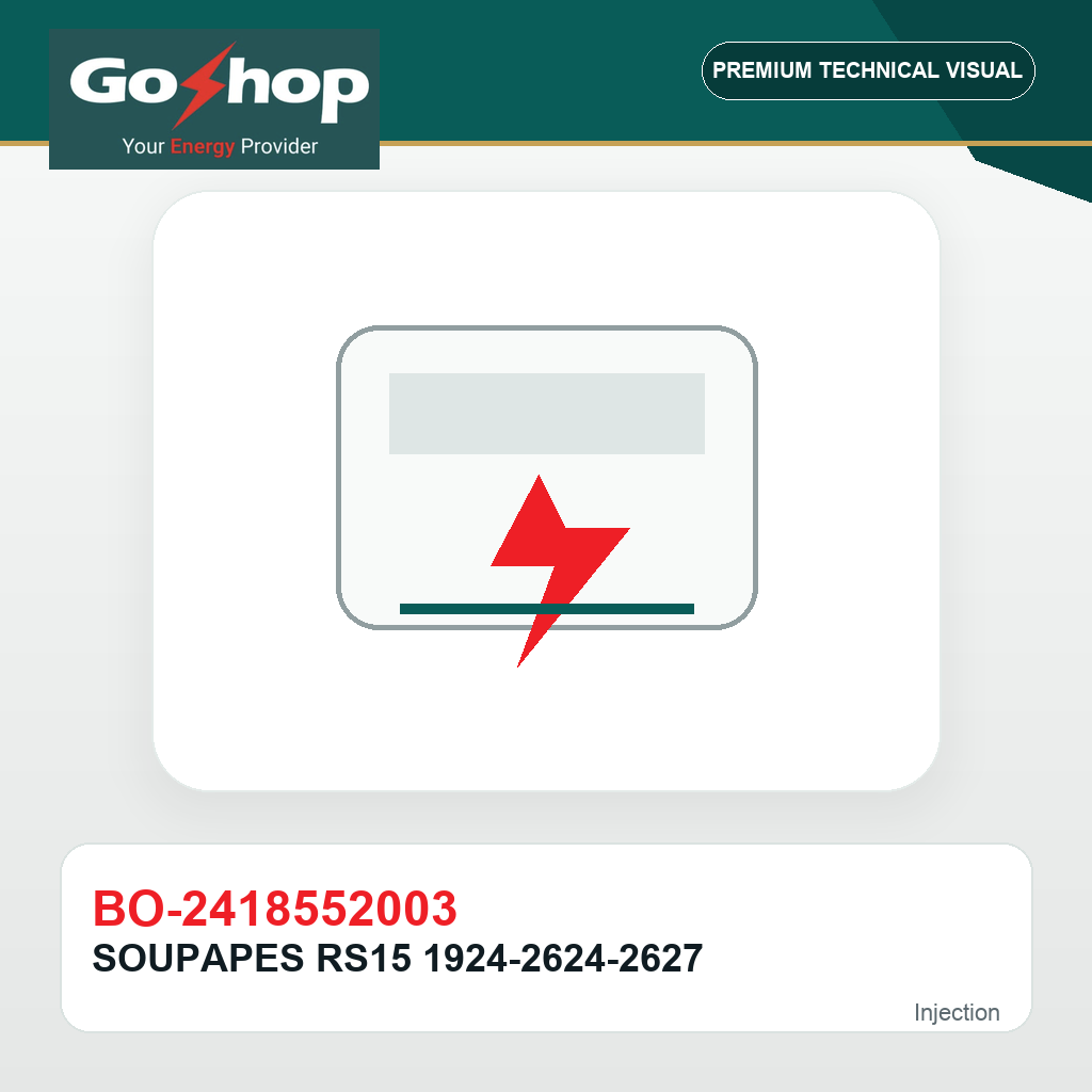 SOUPAPES RS15 1924-2624-2627