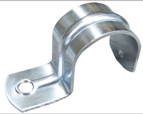 Half Saddle Galvanized steel diam : 16mm width 19mm, thickness 1.2 mm