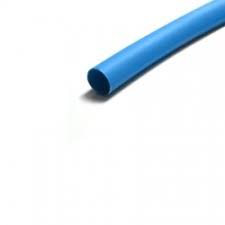 Gaine Thermo ET100 Bleu 1m-6.4/3.2mm -UL224 125°C/pcs