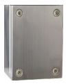 IP66 Terminal Box,200x200x80mm with four Screw, 304 Stainless Steel