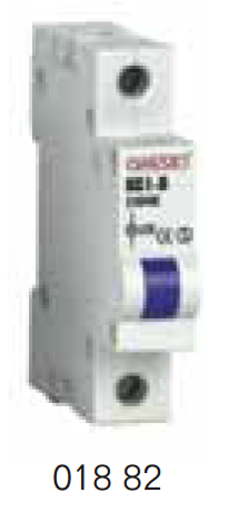 Din Rail Type Indicator Blue LED Lamp 230V~