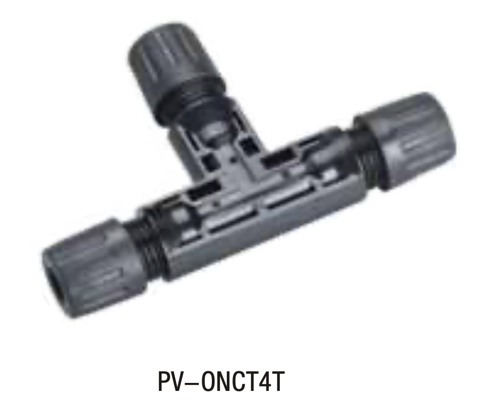 GoShop MC4 Connector PV-ONCT4T Branch Connector Female+Male Rated Current:30A Rated voltage:1000V for max.6mm² Cable