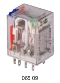 Mini Industrial Relay 5A 12VDC Number of contact :4