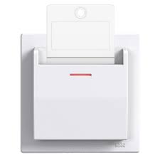 Schneider Key card switches 10A white