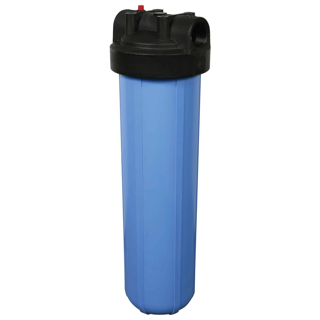 GoWater Slim 20" Micron Filter Housing, Blue
