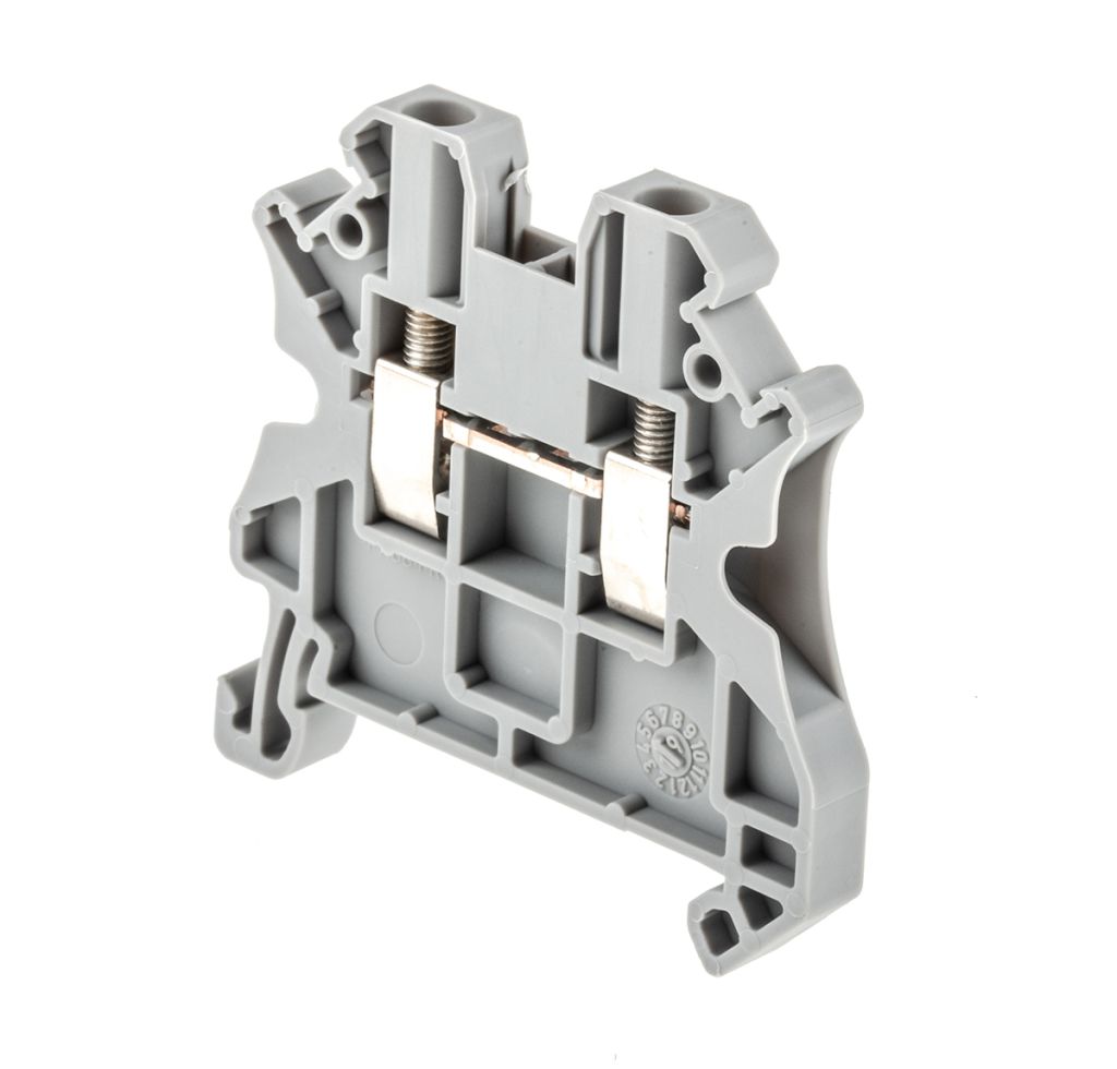 Din Rail Terminal Block, gray color Rigid Cable: 0.75-35mm²     Soft Cable: 0.75-35mm²