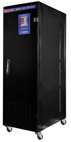 Delta 100Kva Régulateur de tension triphasé 225-470 (-40%;+25%) bande d'entrée, 380V ±1% Sortie