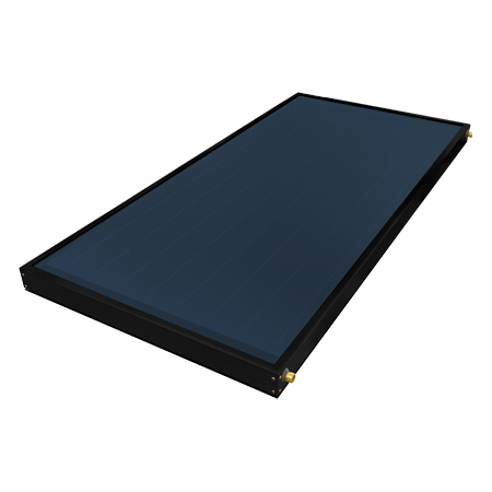 GoSolar Solar Thermal Collectors Wunder ANSG 2108 - 2,07m2 Surface aborbeur alu selectif - isolation laine de verre - grille hydraullique cuivre - couverture verre trempé normal teneur en fer -