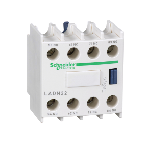Schneider Electric BLOC CONT 2F+2O FRONTAL