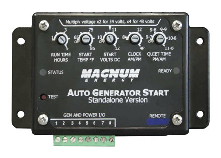 Magnum Energy's Automatic Generator Start (AGS) controllers.