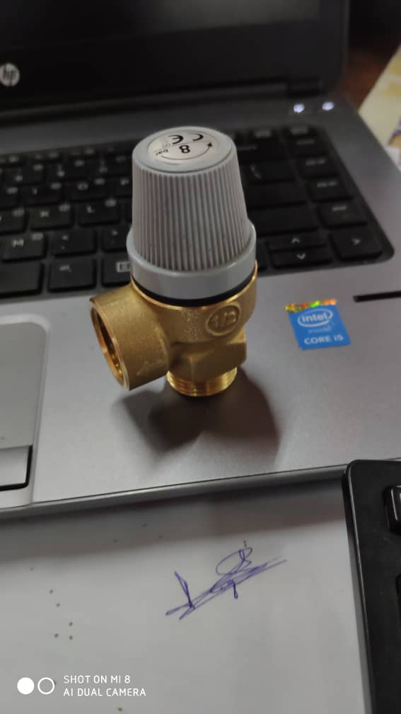 Vanne de Pression Chauffe Eau Solaire